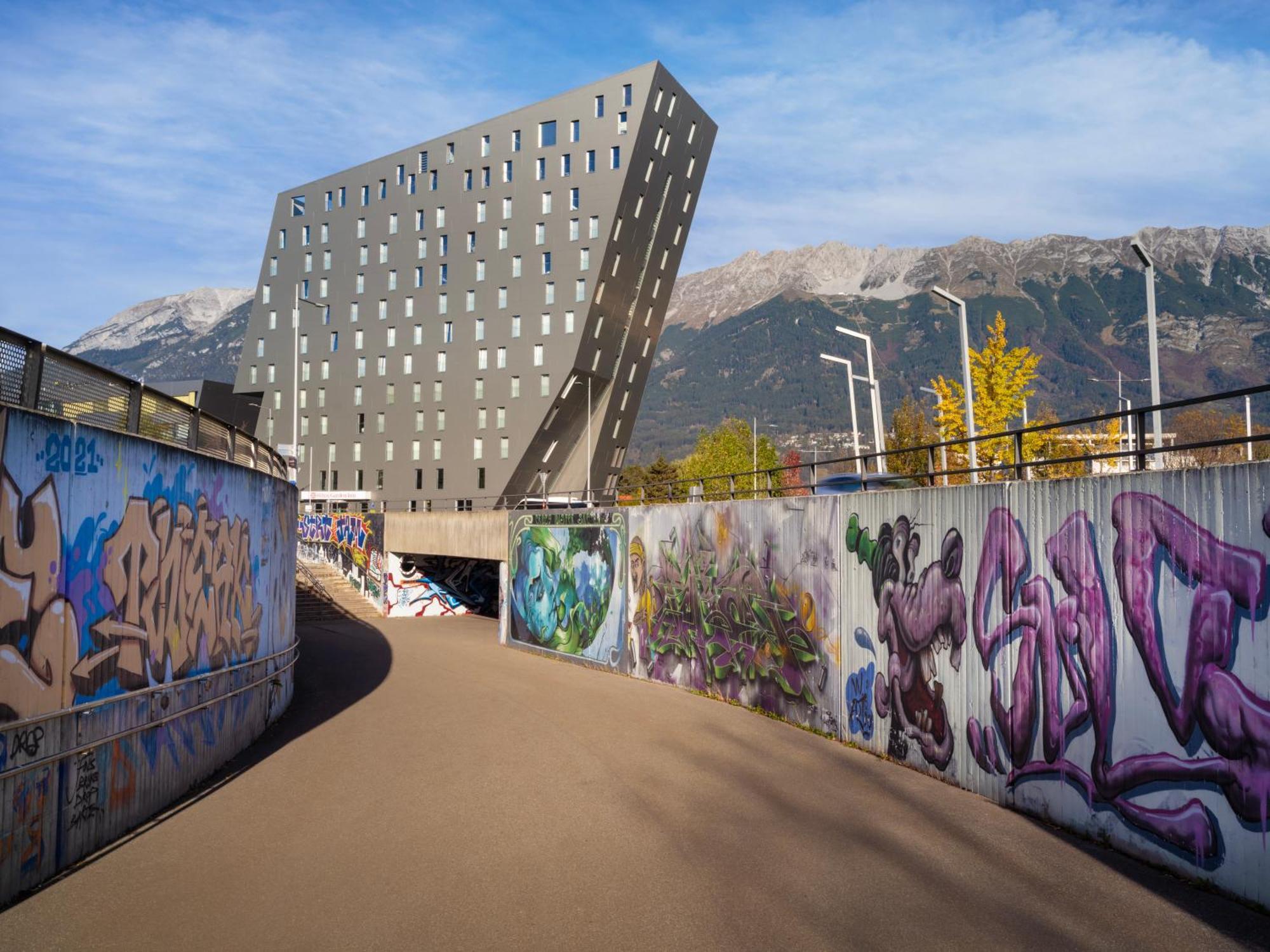 Hilton Garden Inn Innsbruck Tivoli Экстерьер фото